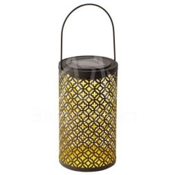 Светильник уличный ERASF22-44 Орнамент на солнечных батареях садовый 19см ЭРА Б0053446