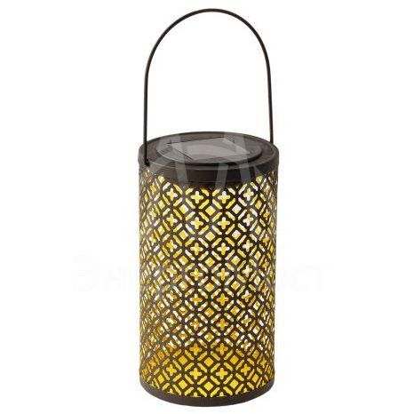 Светильник уличный ERASF22-44 Орнамент на солнечных батареях садовый 19см ЭРА Б0053446