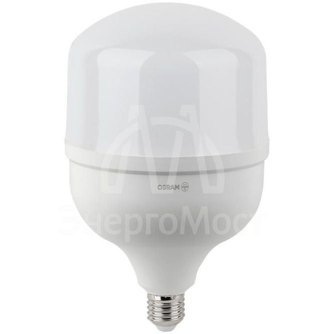 Лампа светодиодная LED HW T 50Вт (замена 500Вт) матовая 4000К нейтр. бел. E27/E40 5000лм угол пучка 200град. 140-265В PF&amp;amp;gt;/=09 OSRAM 4058075576858