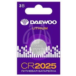 Элемент питания литиевый CR2025 3В 2021 BL-1 DAEWOO 5034143