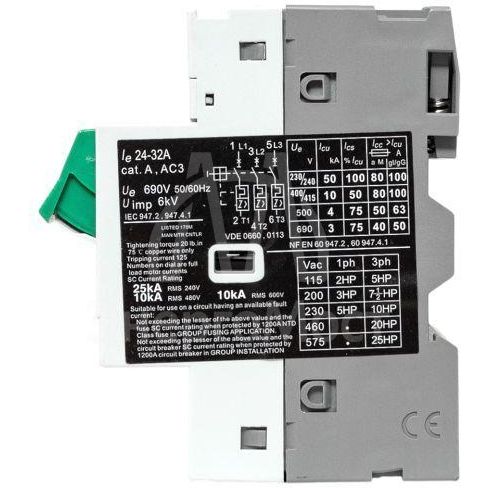 Выключатель автоматический для защиты двигателя АПД-32 24-32А EKF apd-me-32