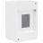 Щиток 4 мод настенный без дверцы бел. DKC F04W0W0