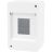 Щиток 4 мод настенный без дверцы бел. DKC F04W0W0