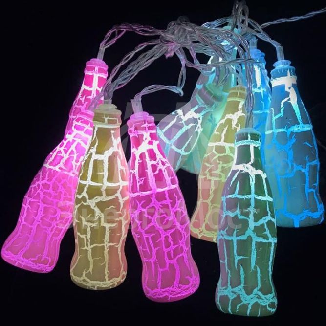 Гирлянда &amp;quot;Бутылочки&amp;quot; ILD-16WW-BT 16 LED 2.2м IP20 220В теплый бел. SHLights 4690601047267