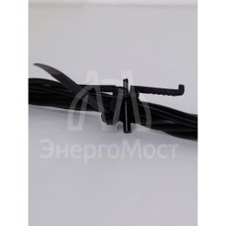 Хомут кабельный дюбельный ХД 7х150 полиамид черн. (уп.50шт) IEK UHH80-7-150-50-K02-F