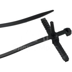 Хомут кабельный дюбельный ХД 7х150 полиамид черн. (уп.50шт) IEK UHH80-7-150-50-K02-F