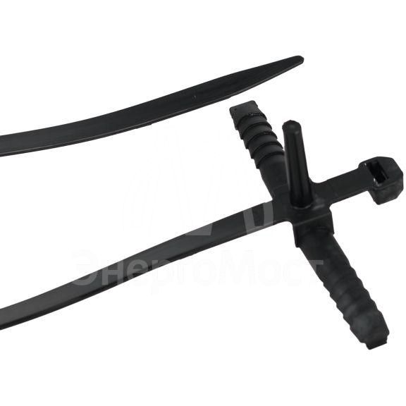 Хомут кабельный дюбельный ХД 7х150 полиамид черн. (уп.50шт) IEK UHH80-7-150-50-K02-F