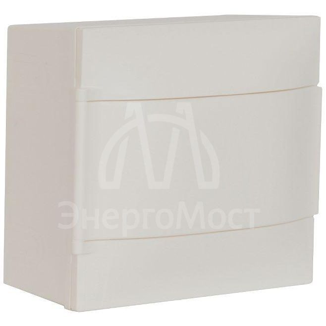 Щиток пластиковый навесной Practibox S 1х8 бел. дверь Leg 134608