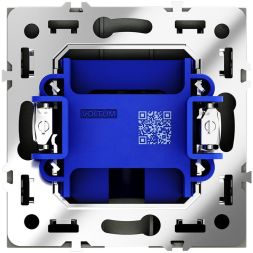 Вывод кабеля СП S70 механизм черн. матов. Voltum VLS080208