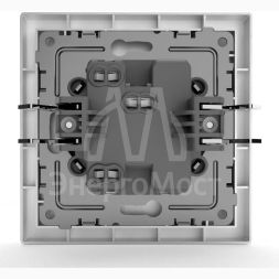Выключатель 1-кл. СП Pixel 10А IP20 в сборе бел. TOKOV ELECTRIC TKE-PX-V1F-C01