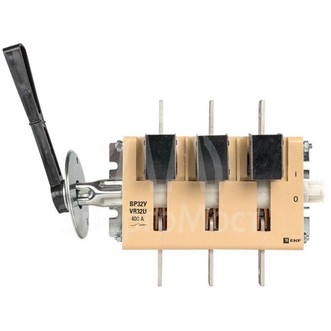 Выключатель-разъединитель ВР32У-37B31250 400А 1 напр. с дугогасит. камерами съемная лев./прав. рукоятка MAXima EKF uvr32-37b31250