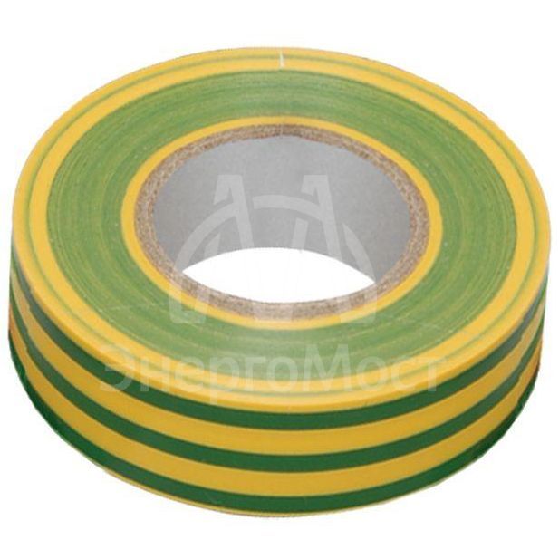 Изолента ПВХ 0.13х15мм (рул.10м) желт. IEK UIZ-13-10-10M-K05