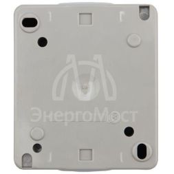 Розетка 1-м ОП INDUSTRIAL с заземл. IP54 сер. Kranz KR-78-0611