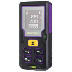 Рулетка лазерная Reel PLUS GD80 фиолет. Ermenrich 85315