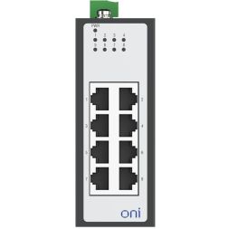 Коммутатор промышленный неуправляемый ISU-430 Ethernet 8 портов 10/100BaseT разъем RJ45 24В AC/12/24/48В DC с резервированием ONI ISU-430-8FE0000000000