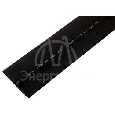 Трубка термоусадочная 40.0/20.0 1м черн. Rexant 24-0007