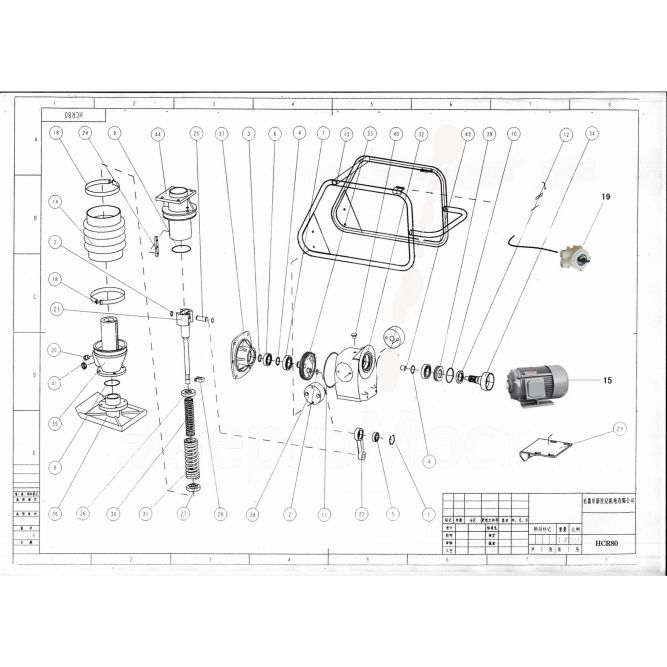 Вибротрамбовка электрическая TSS HCD80G (220В)