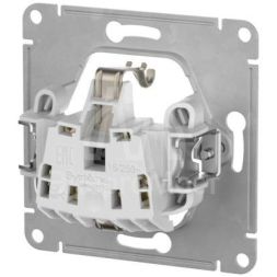 Розетка Glossa 16А с заземл. быстрозажим. клем. механизм бел. SE GSL000143S