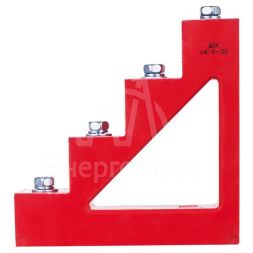 Изолятор ступенчатый ИС4-30 (М8) силовой с болтом IEK YIS11-4-30-B
