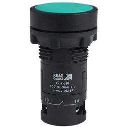 Кнопка OptiSignal Compact D22 С7-P-310 зел. 1НО XB7NA31 КЭАЗ 362032