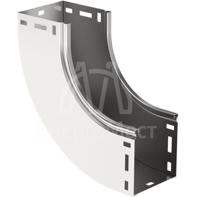 Угол для лотка плавн. 90град. тип В10 ESCA 100х100 IEK CPV51-0-90-100-100