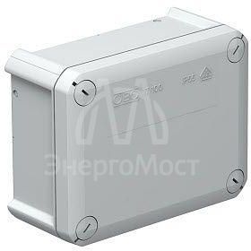 Коробка распределительная 150х116х67мм IP66 T 100 закрыт. сер. OE OBO 2007255