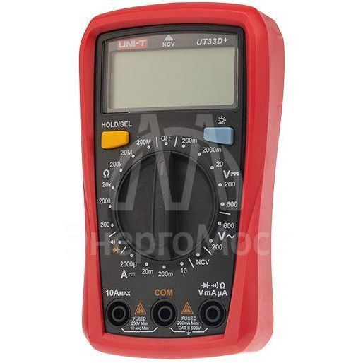 Мультиметр портативный UT33D+ NCV + прозвонка UNI-T 13-0058
