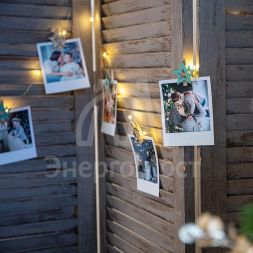 Прищепка деревянная &amp;quot;Звездочки&amp;quot; 16х4.5х1.3см бирюз. (уп.6шт) Neon-Night 504-033