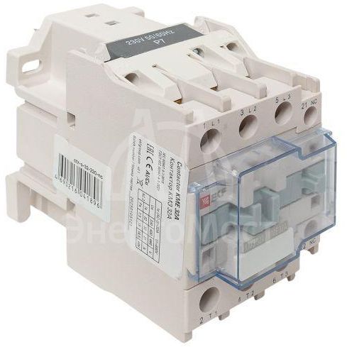 Контактор КМЭ 32А кат. 220В AC 1НЗ EKF ctr-s-32-220-nc