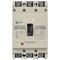 Выключатель автоматический 3п 100/40А 35кА ВА-99М PROxima EKF mccb99-100-40m