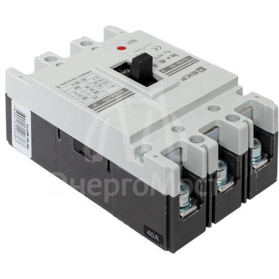 Выключатель автоматический 3п 100/40А 35кА ВА-99М PROxima EKF mccb99-100-40m