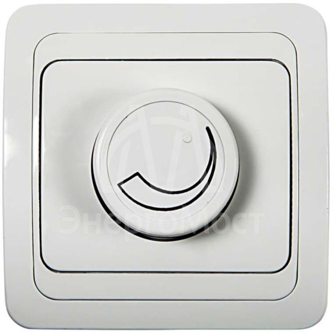 Диммер 600Вт CLASSICO 2111 бел. ASD / IN HOME 4680005959884