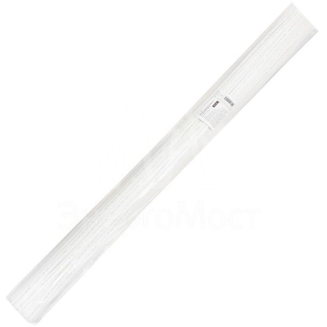 Трубка термоусадочная 9.0/4.5 1м бел. REXANT 20-9001