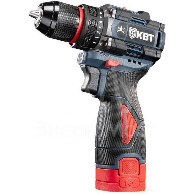 Шуруповерт аккумуляторный бесщеточный DB-16-10 серия ПРОФИ КВТ 102587