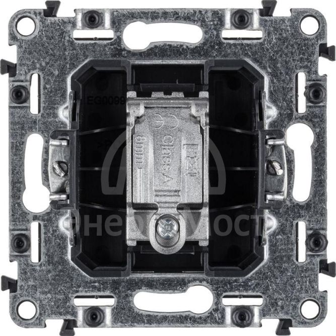 Розетка телевизионная TV 1-м Valena Life 0-2400МГц с топологией &amp;quot;звезда&amp;quot; с лицев. панелью механизм сл. кость Leg 753551