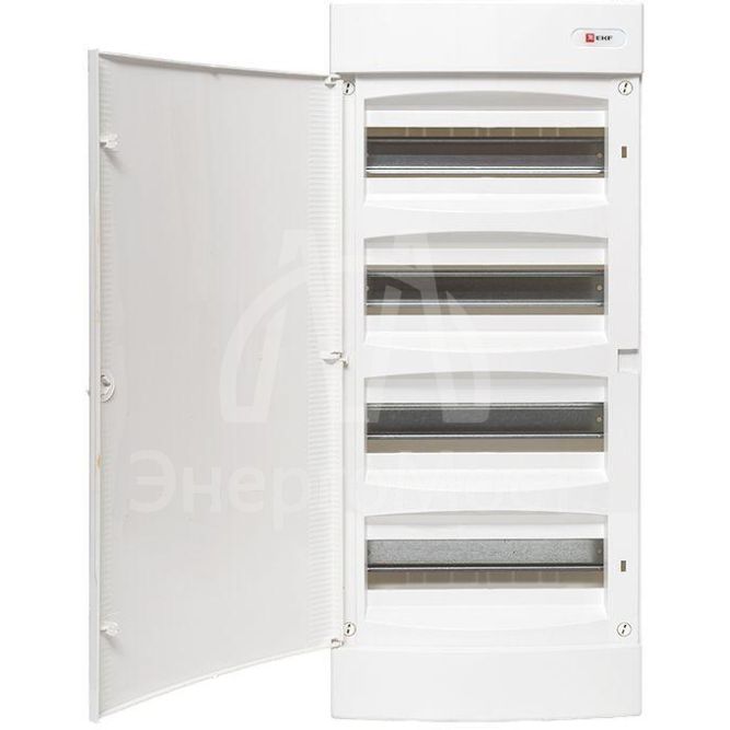 Щит распределительный навесной &amp;quot;Unix&amp;quot; бел. дверь 4х12 модулей IP40 PROxima EKF ux-4x12-nw