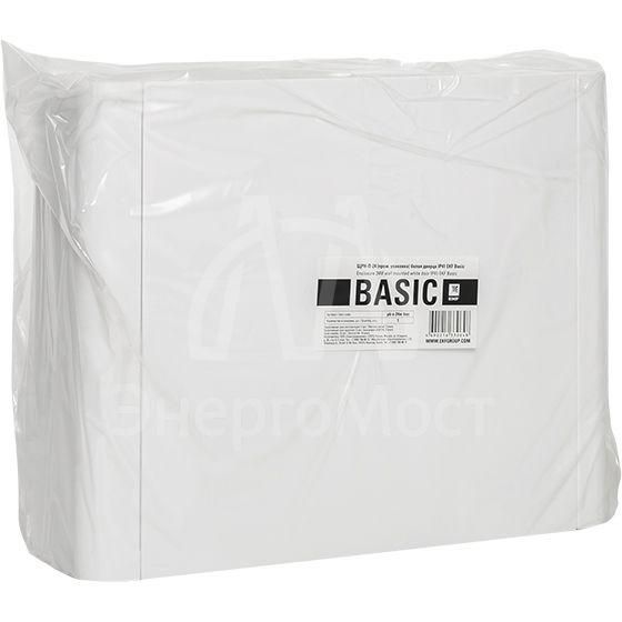 Щит ЩРН-П-24 IP41 бел. дверца (пром. упак.) Basic EKF pb-n-24w-bas