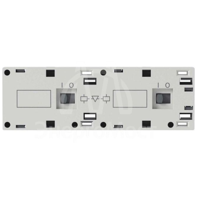 Блокировка фронтального монтажа DMCMI для реверсивных контакторов DMC YON DMCMI