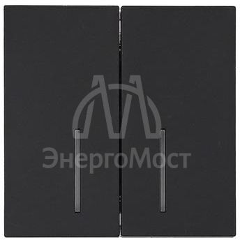 Выключатель 2-кл. с индик. СП ZIMA IP20 10А безвинт. зажим черн. бархат LEZARD 704-4288-112QC