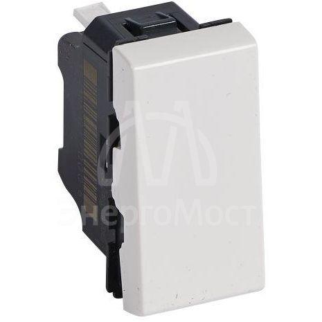 Механизм выключателя 1-кл. 1мод. СП Mosaic 10А IP31 250В 10AX бел. Leg 077000