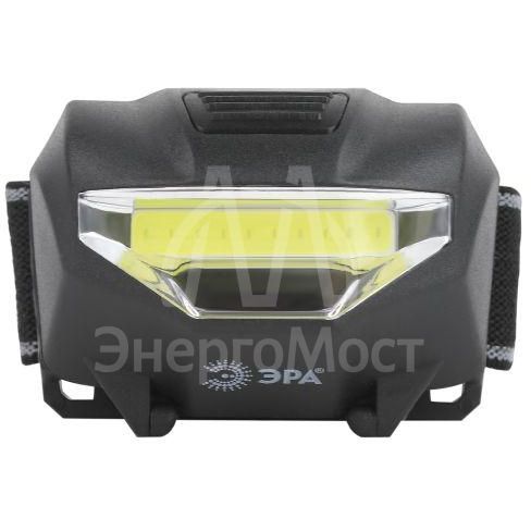 Фонарь GB-501 налобный &amp;quot;Блэкджек&amp;quot; 3Вт COB 3хААА 3 режима блист. ЭРА Б0027817