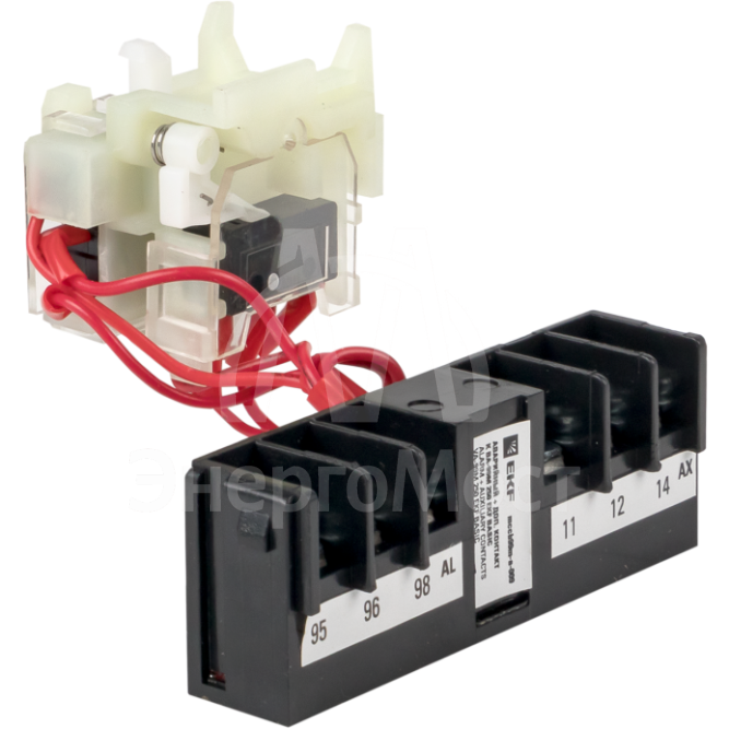 Контакт дополнительный + аварийный ВА-99М 63 EKF mccb99m-63-alax
