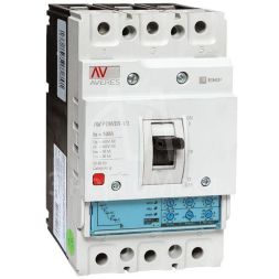 Выключатель автоматический 3п 100А 50кА AV POWER-1/3 ETU2.0 AVERES EKF mccb-13-100-2.0-av