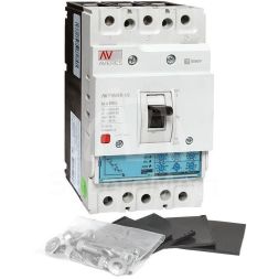 Выключатель автоматический 3п 100А 50кА AV POWER-1/3 ETU2.0 AVERES EKF mccb-13-100-2.0-av