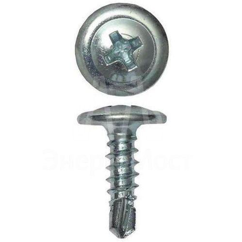 Саморез с пресс-шайбой 4.2х16 со сверлом (уп.200шт) DKC CM274016