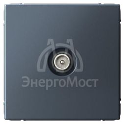 Розетка телевизионная оконечная TV ArtGallery 1дБ механизм грифель SE GAL000791