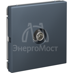 Розетка телевизионная оконечная TV ArtGallery 1дБ механизм грифель SE GAL000791