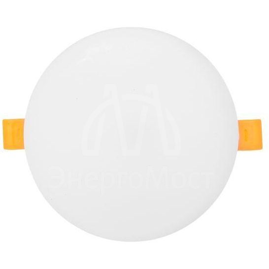 Светильник светодиодный ДВО 1105 18Вт 4000К IP20 круглый встраив. даунлайт безрамочный LUMA EKF DLL-1105-R-18-4000