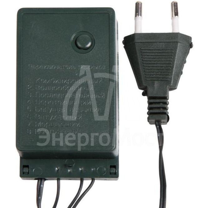 Гирлянда светодиодная универсальная 20м 200LED тепл. бел. с контроллером Neon-Night 304-116