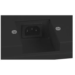 Модуль вентиляторный TRAY-80-BK с 4-я вентиляторами для установки в напольные шкафы SH-05C ND-05C глубиной 800мм (RAL 9004) черн. Cabeus 8613c